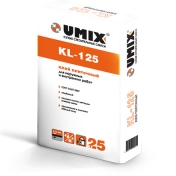 Надежный плиточный клей UMIX KL-125 25 кг
