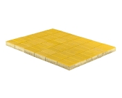 Тротуарная плитка Braer Прямоугольник Желтый 200x100x40