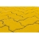 Тротуарная плитка Braer Волна Желтый толщина 60