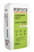Шпатлевка Perfekta (Перфекта) Старт Глайд цементная базовая белая ЗИМА 25 кг