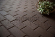 Тротуарная плитка Steingot Прямоугольник 600х300х80 серия Плиты 80 Темно-коричневый частичный прокрас