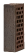Облицовочный кирпич Вышневолоцкая керамика одинарный 1НФ Баварская кладка графит дуб М200