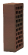 Облицовочный кирпич Вышневолоцкая керамика одинарный 1НФ Баварская кладка готика антика М200