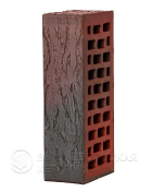 Облицовочный кирпич Вышневолоцкая керамика одинарный 1НФ Баварская кладка готика лава М200
