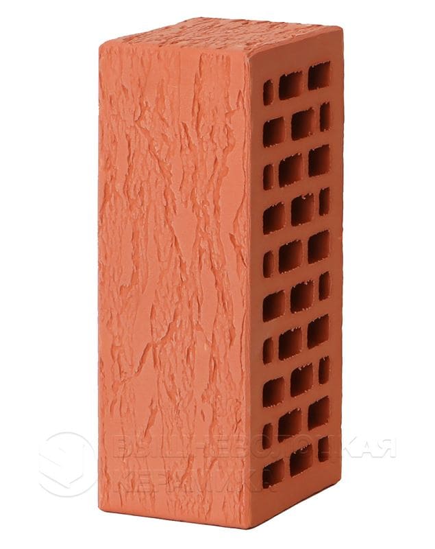 Облицовочный кирпич Вышневолоцкая керамика полуторный утолщенный 1,4НФ красный лава М200