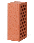 Облицовочный кирпич Вышневолоцкая керамика полуторный утолщенный 1,4НФ красный дуб М200