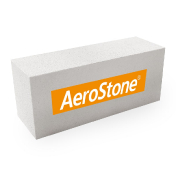 Газобетонный блок Aerostone стеновой 625x250x375, D500