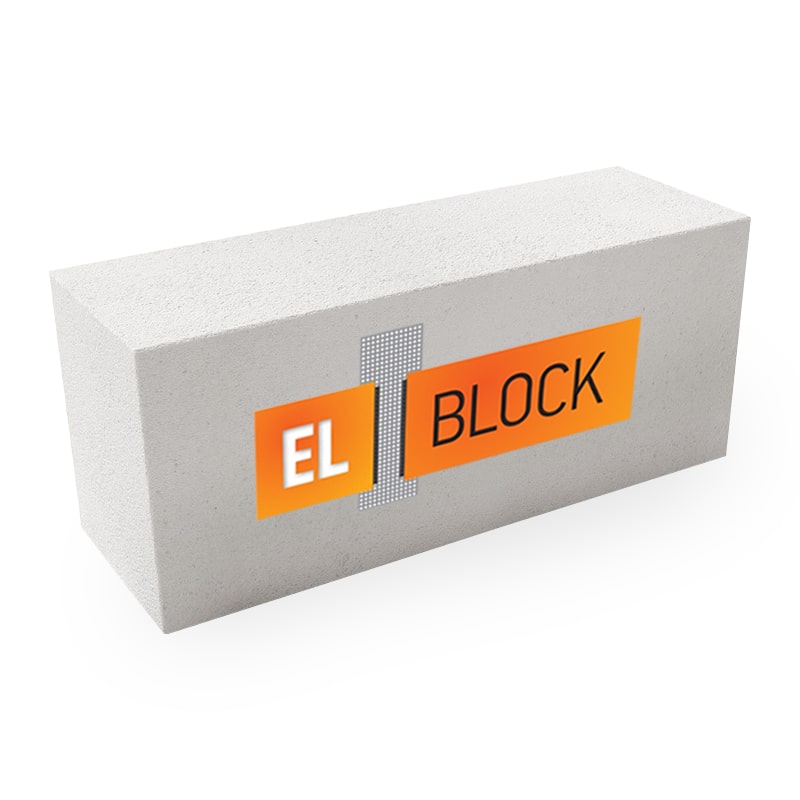 Пенобетонные блоки Эль-блок Коломна стеновые 600x300x250, D500