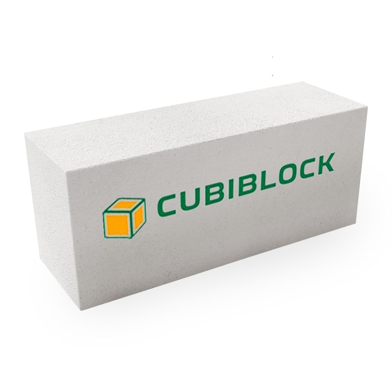Газобетонные блоки Cubi Block Егорьевск стеновые 625х375х200, D400