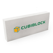 Газобетонные блоки Cubi Block Егорьевск перегородочные 625х75х250, D400