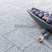 Тротуарная плитка Steingot Новый Город серии Премиум Bianco Nero 80 мм
