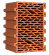 Керамические блоки Гжель 10.7 NF LUX 380мм поризованные крупноформатный М100-150