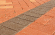 Клинкер тротуарный коричневый "Мюнхен"