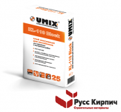 Клей плиточный UMIX KL-110 Block 25 кг зима